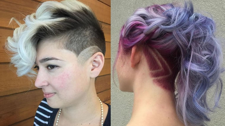 Undercut Hairstyles For Women - Long,Medium or Short Hair