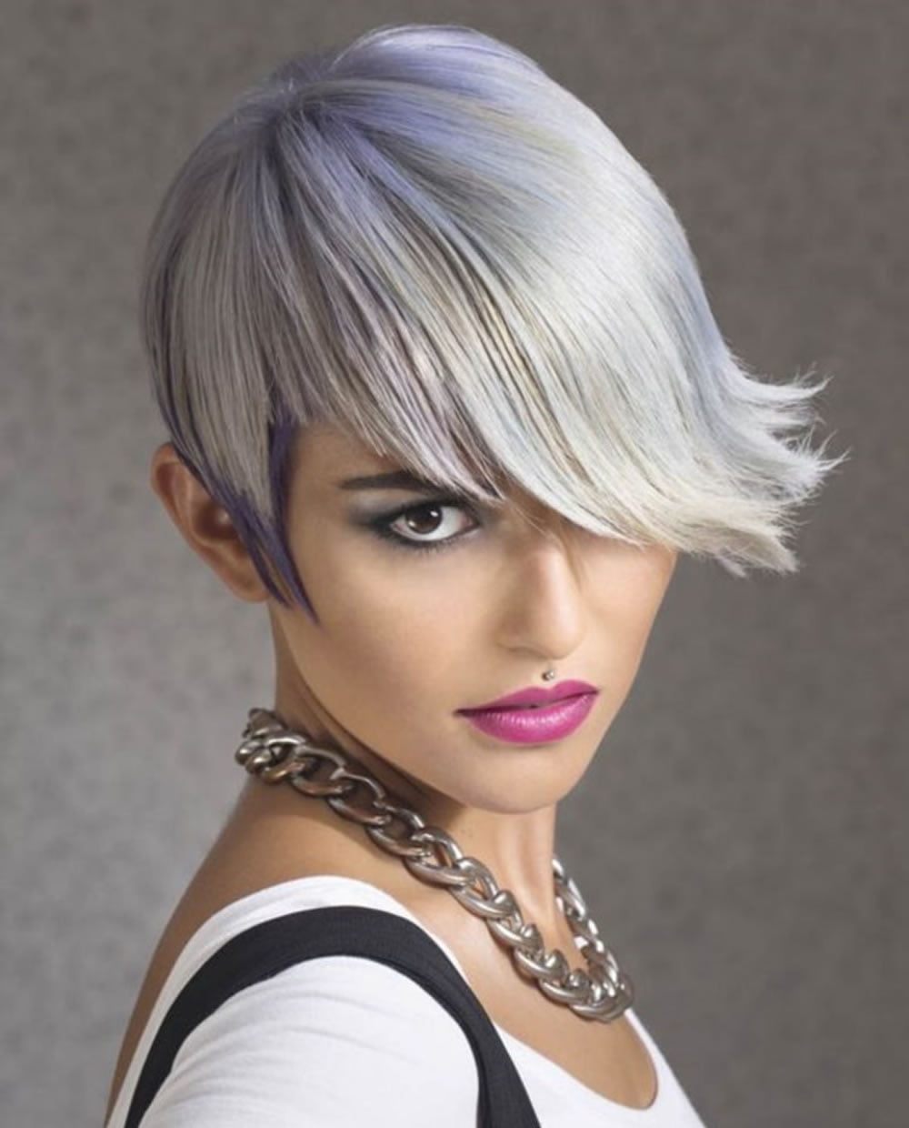 Grey Pixie Hair Cut & Gray Hair Colors for Short Hair ...