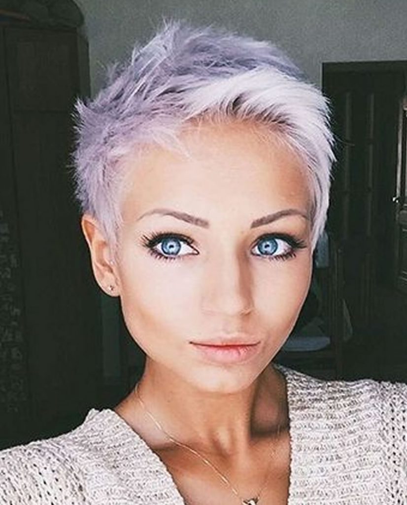 grey pixie hair cut & gray hair colors for short hair