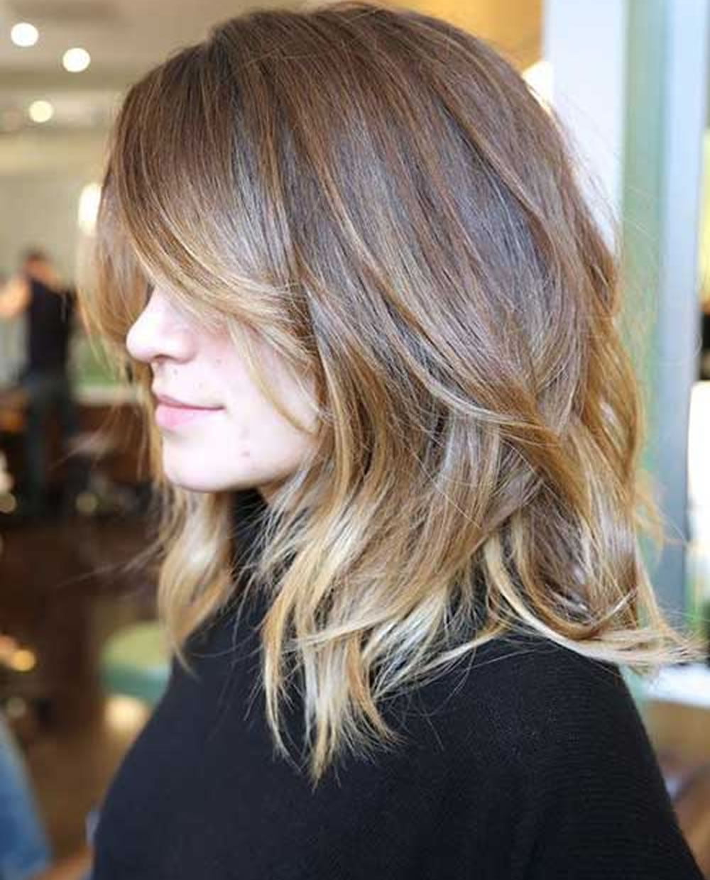 Long Bob Layered Haircuts