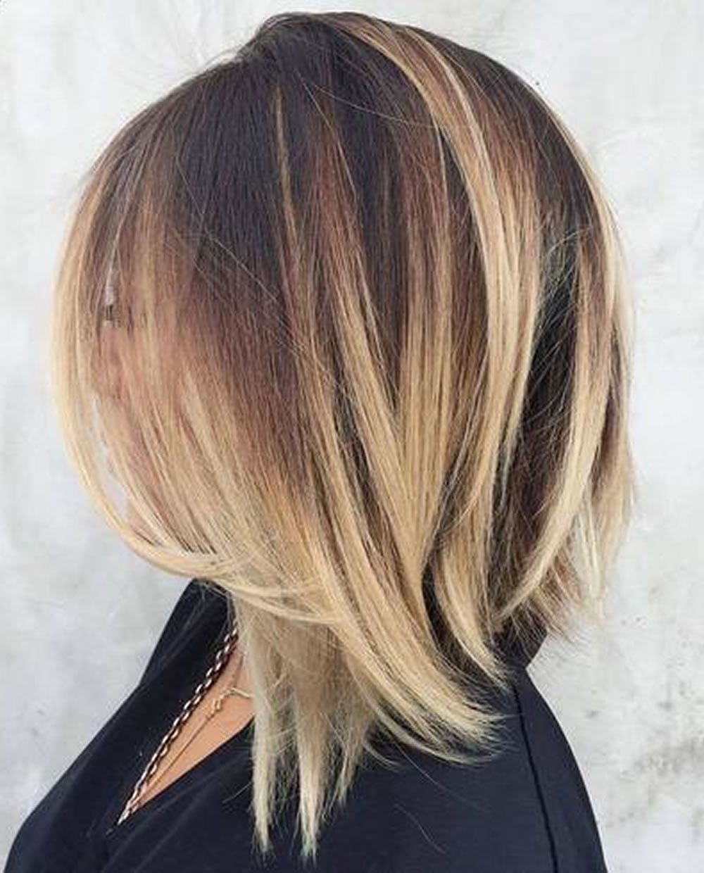 Layered Long Bob Hairstyles and Lob Haircuts 2018 HAIRSTYLES