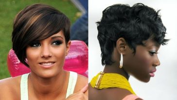 2018 trendy short hair for black women