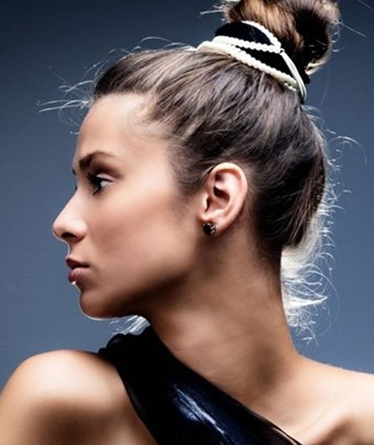 bun hair tutorial