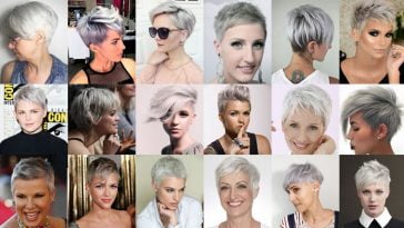 Gray Hair Colors for Short Hair