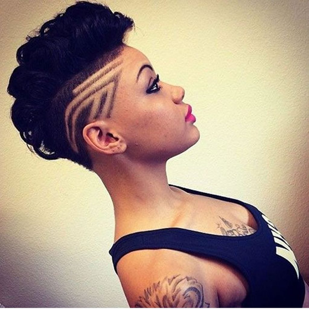 Mohawk hairstyles for black women in summer 20202021