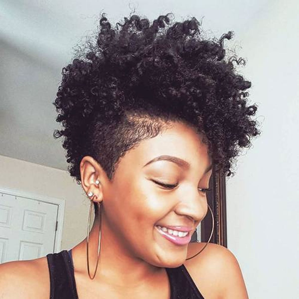 Mohawk hairstyles for black women in summer 2020-2021 ...