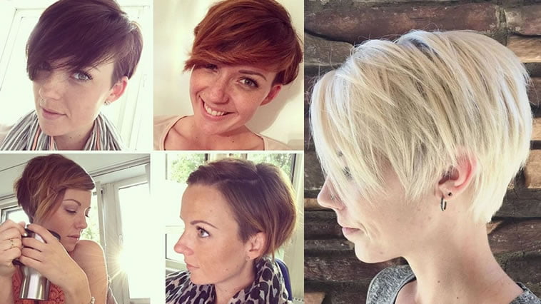 2019 Asymmetrical short hairstyles for women