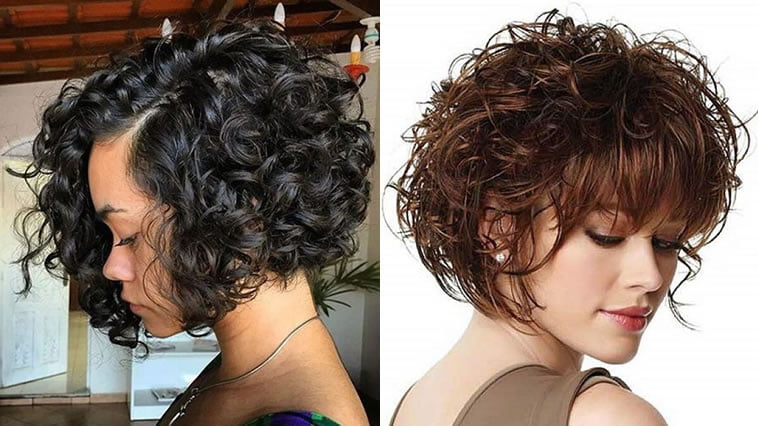 bob haircut for thick curly hair