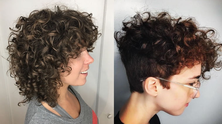curly haircuts for women 2019