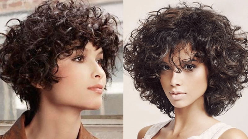 medium curly haircuts for female