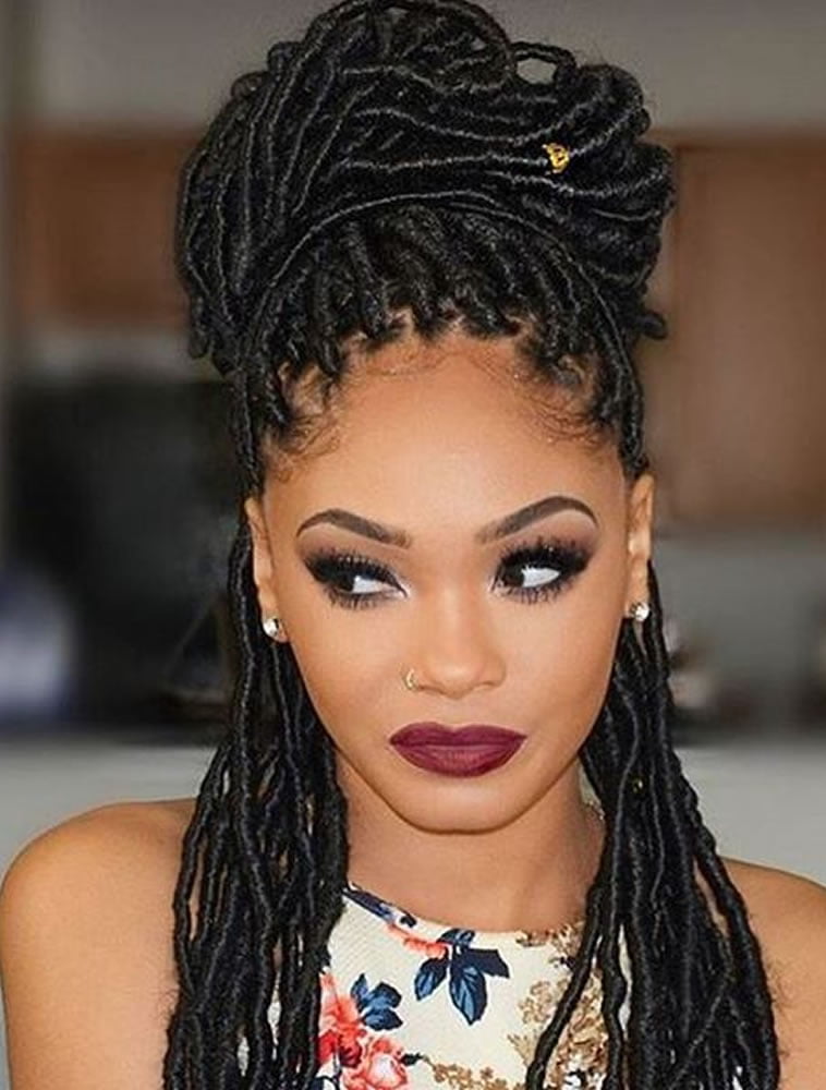 Trendy Box Braids Hairstyles for Black Women - Page 3 ...