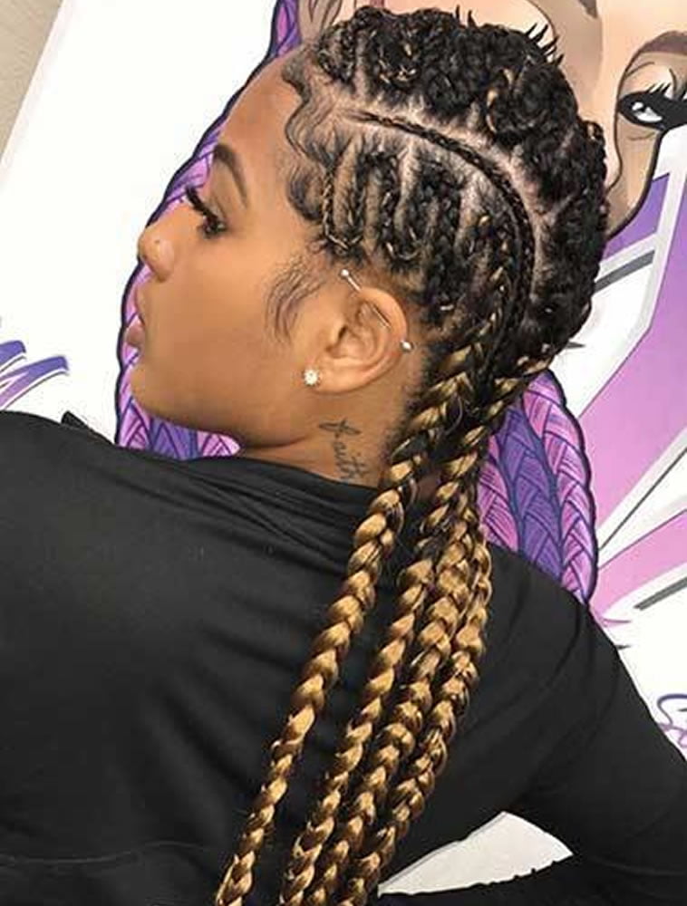 Braids hairstyles for black women 2019-2020 - HAIRSTYLES