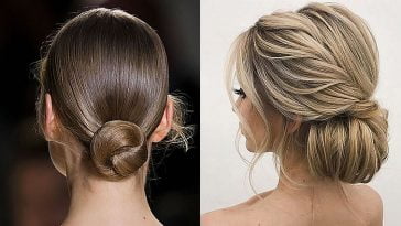 Bridal bun hairstyles for wedding 2019-2020