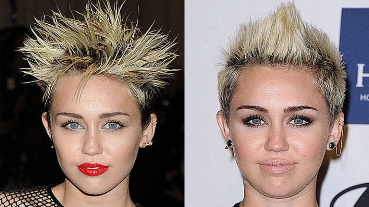 Miley Cyrus hairstyles and hair colors for 2021-2022