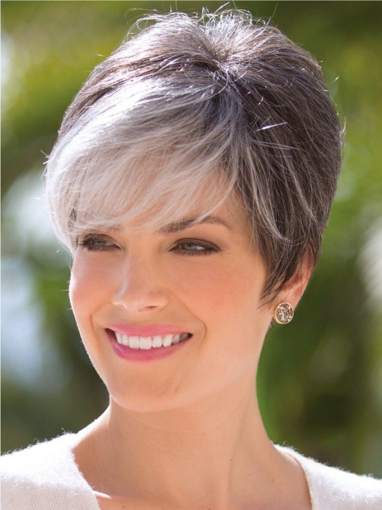 Short Gray Hairstyles for Older Women Over 50  Gray Hair Colors 20212022