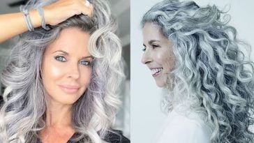 Long hairstyles for older women over 60 in 2021-2022