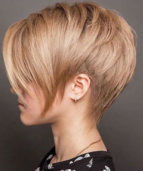 55 Short bob haircut 2022 for Medium Length