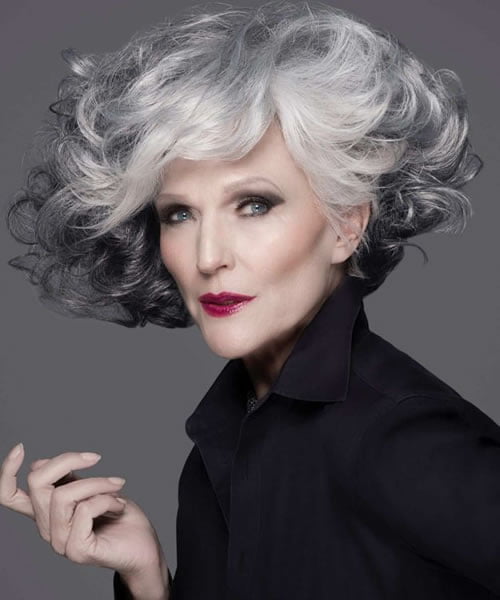 Short hairstyles for older women over 60 in 2021-2022