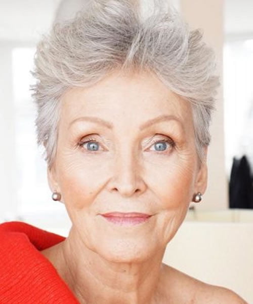 Short hairstyles for older women over 60 in 2021-2022