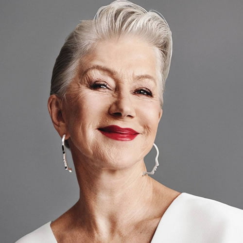 Short hairstyles for older women over 60 in 2021-2022