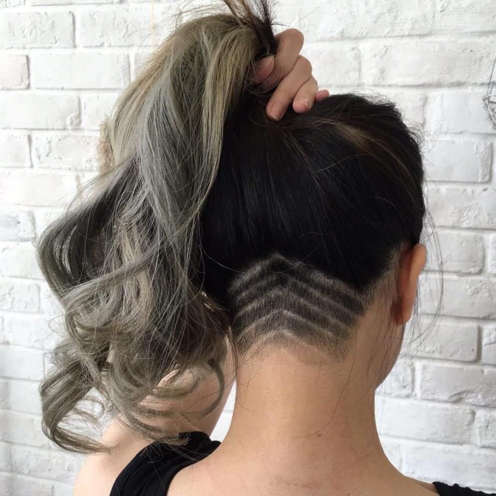 Nape Shaved Design for Women in 2021-2022