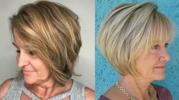Short Bob Haircuts for Women Over 60 in 2021-2022