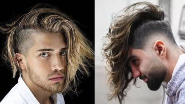 Undercut long haircuts for men 2021-2022