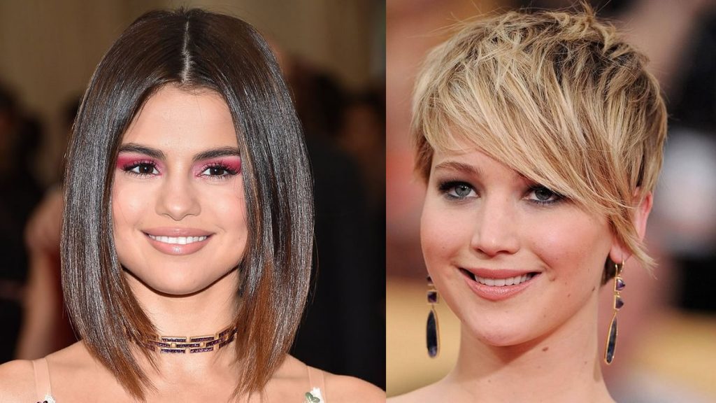 haircuts for round face 2023