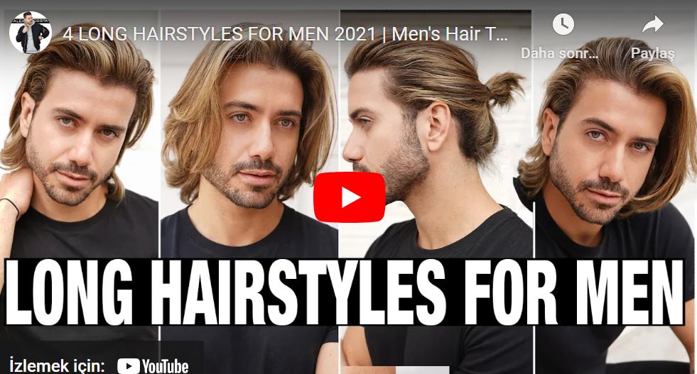 Long hairstyles mens 2023-2024