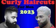 curly haircuts for men 2023
