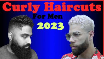 curly haircuts for men 2023
