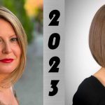 asymmetrical short bob