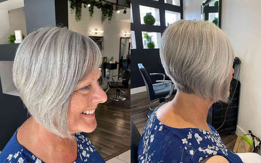 asymmetrical short bob 2023