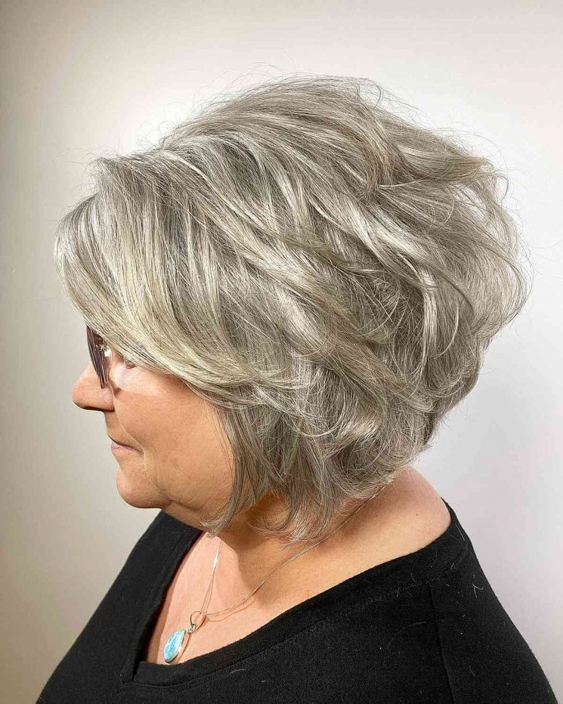 voluminous-salt-and-pepper-short-bob-for-ladies-over-sixty-with-round-faces