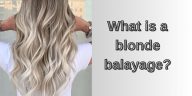 what is a blonde balayage