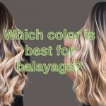 Which color is best for balayage