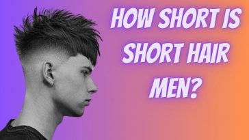 How short is short hair men