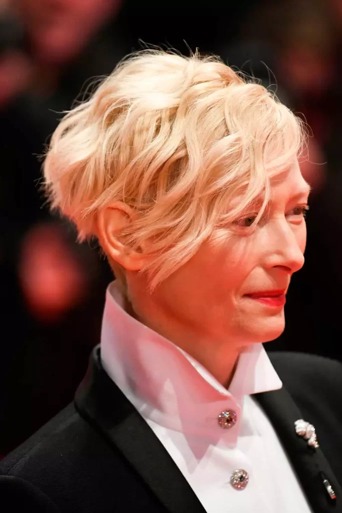 Curly pixie haircut 2024