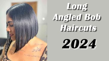 50 Long Angled Bob Haircuts for a Modern Look in 2024