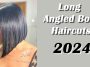 50 Long Angled Bob Haircuts for a Modern Look in 2024