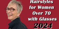 Hairstyles for Women Over 70 with Glasses